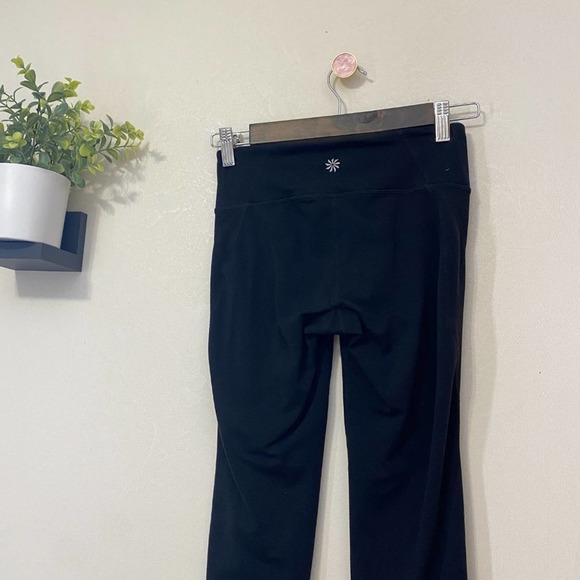 Athleta Black and Gray Plie Tights Leggings XS - Picture 8 of 11